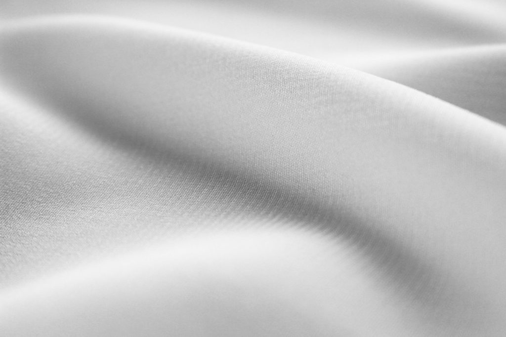 close up of georgette silk