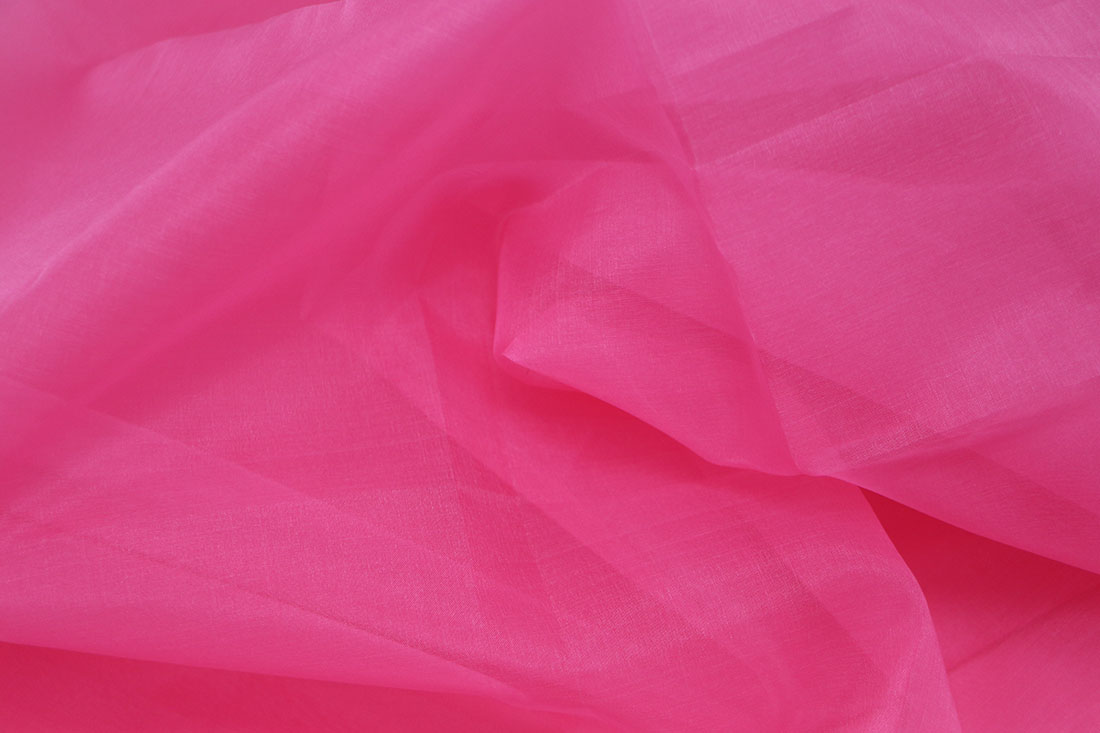 pink chiffon silk